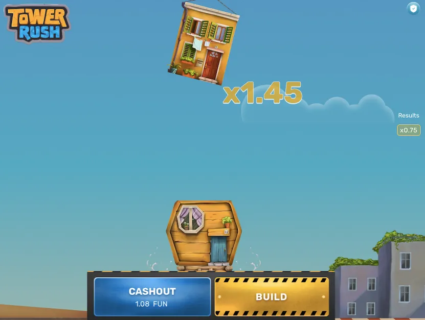 Tower rush game showing rush defense against quick enemy attacks